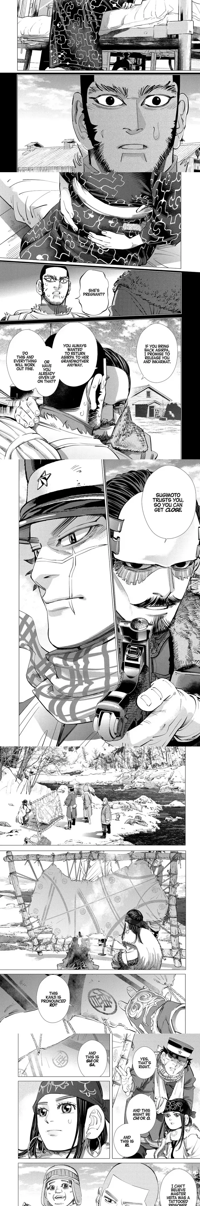 Golden Kamuy Chapter 222 image 3_optimized